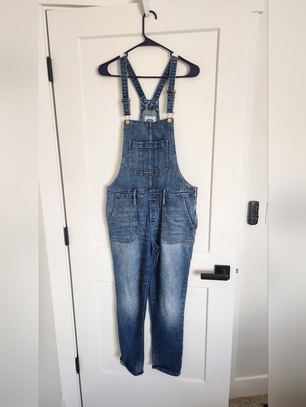 Old Navy Light Blue Denim Overalls